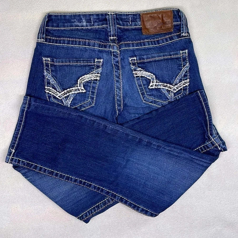 Big Star Low Rise Rikki Capri Denim size 25 Vintage - Picture 8 of 11
